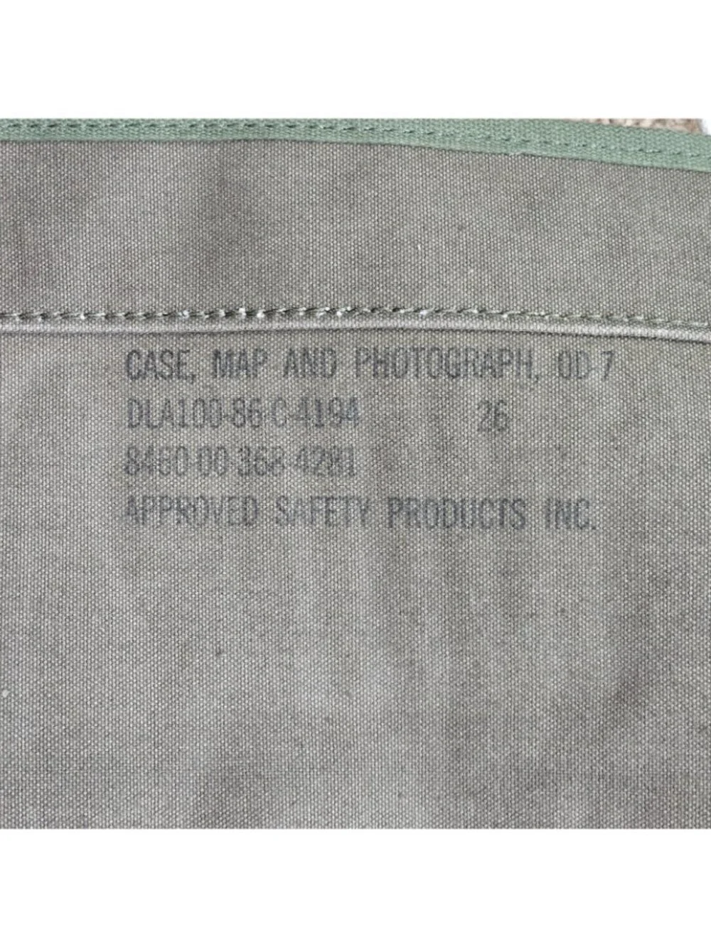 US Army Canvas Laundry Bag and Personal Effects Shoulder Pouch Lot Vintage 80s